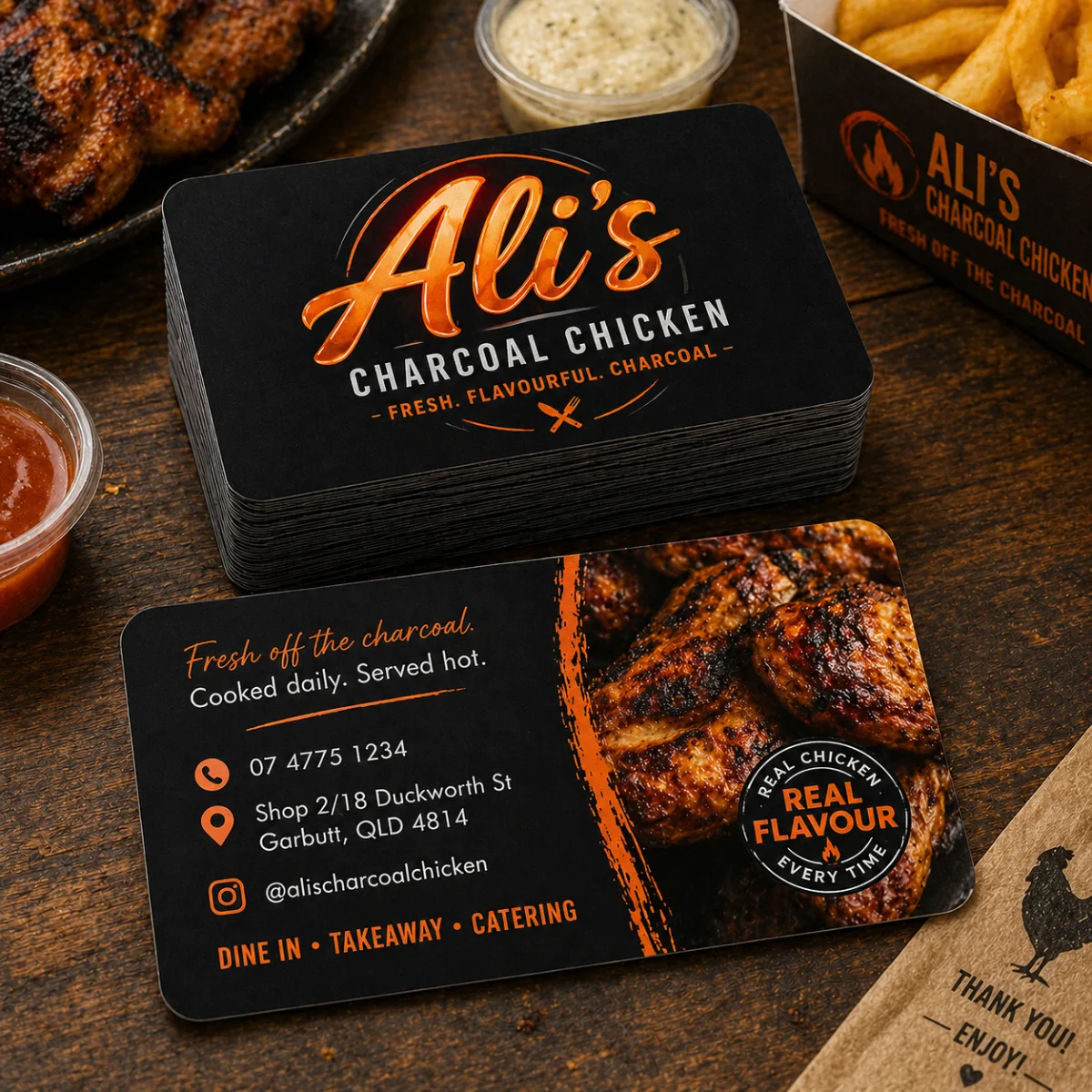 Rounded Business Cards