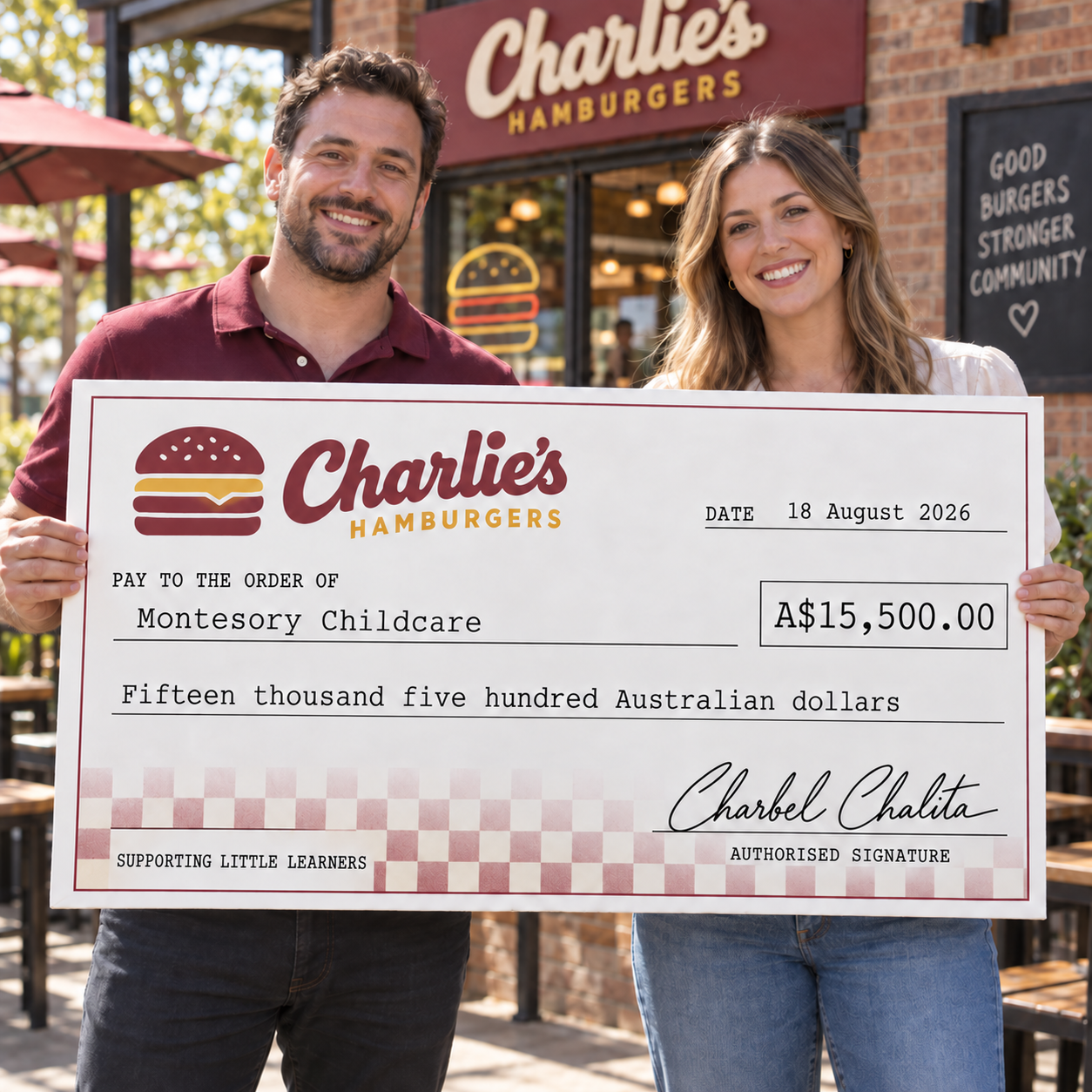 Giant Cheques 2